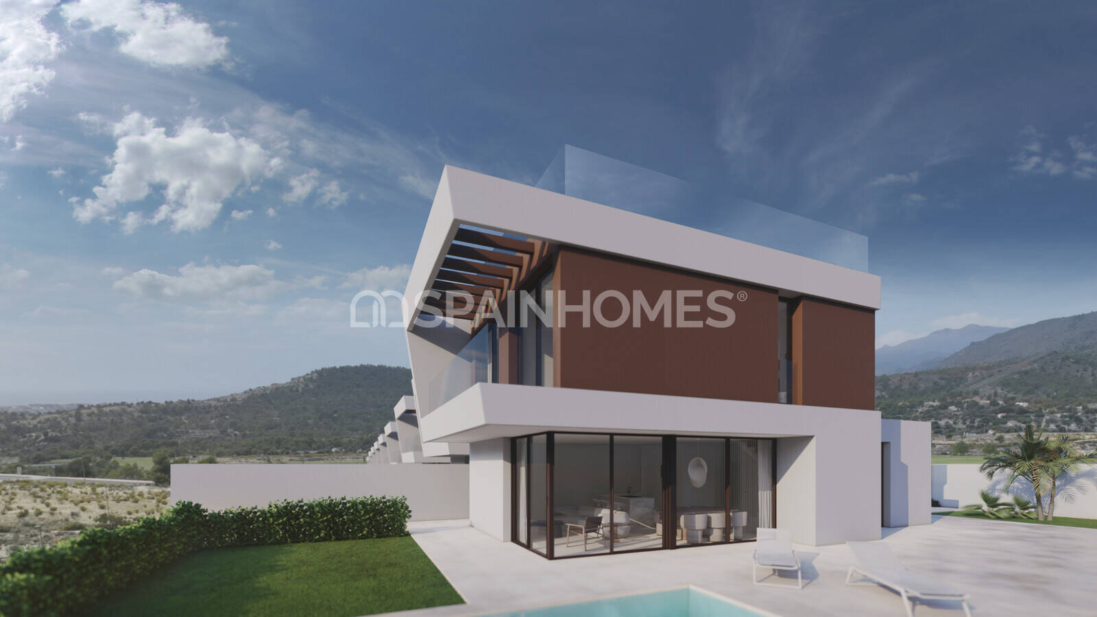 Villa Finestrat, Alicante, Spānijā 3 istabas, 141 m2 Nr. 121044