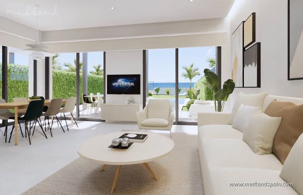Villa à Los Alcazares, Murcia, Espagne 3 chambres, 125 m2 No. 121694