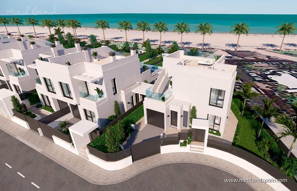 Villa à Los Alcazares, Murcia, Espagne 3 chambres, 125 m2 No. 121694