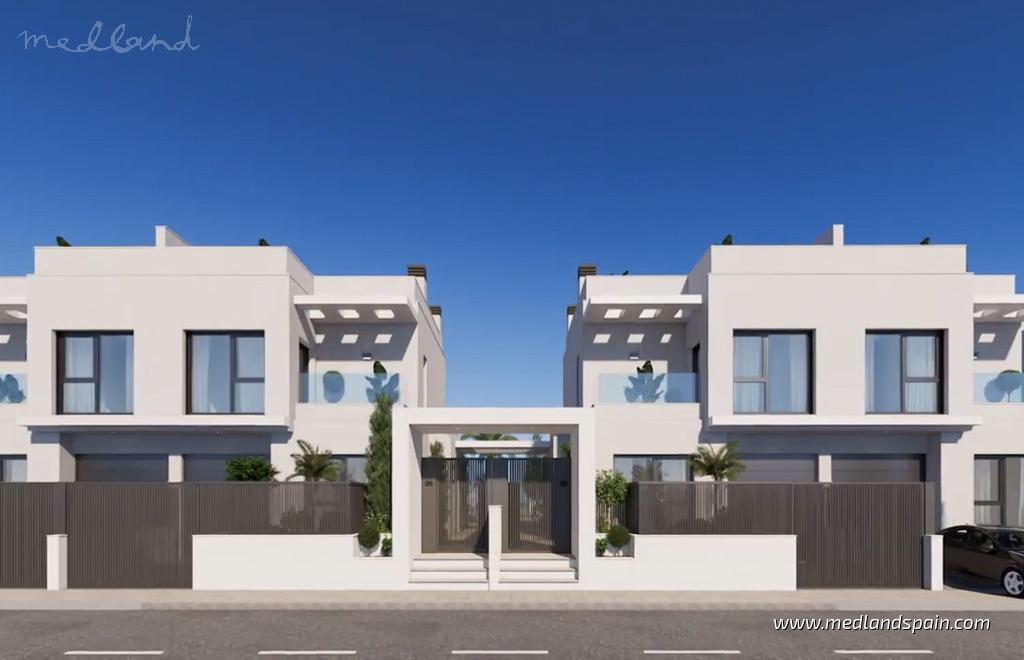 Villa à Los Alcazares, Murcia, Espagne 3 chambres, 125 m2 No. 121694