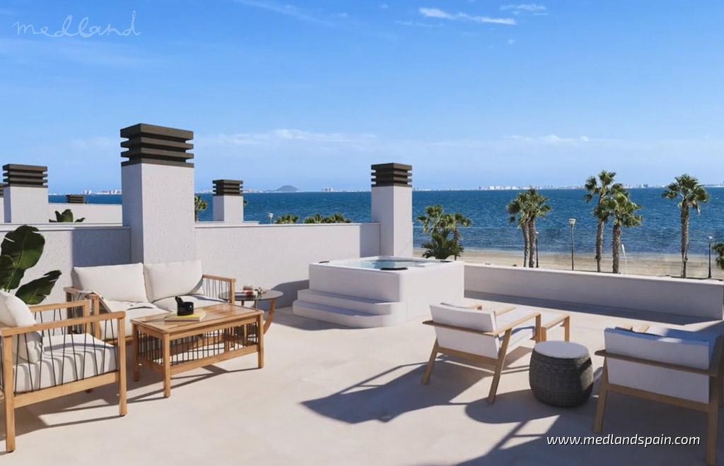 Villa à Los Alcazares, Murcia, Espagne 3 chambres, 125 m2 No. 121694