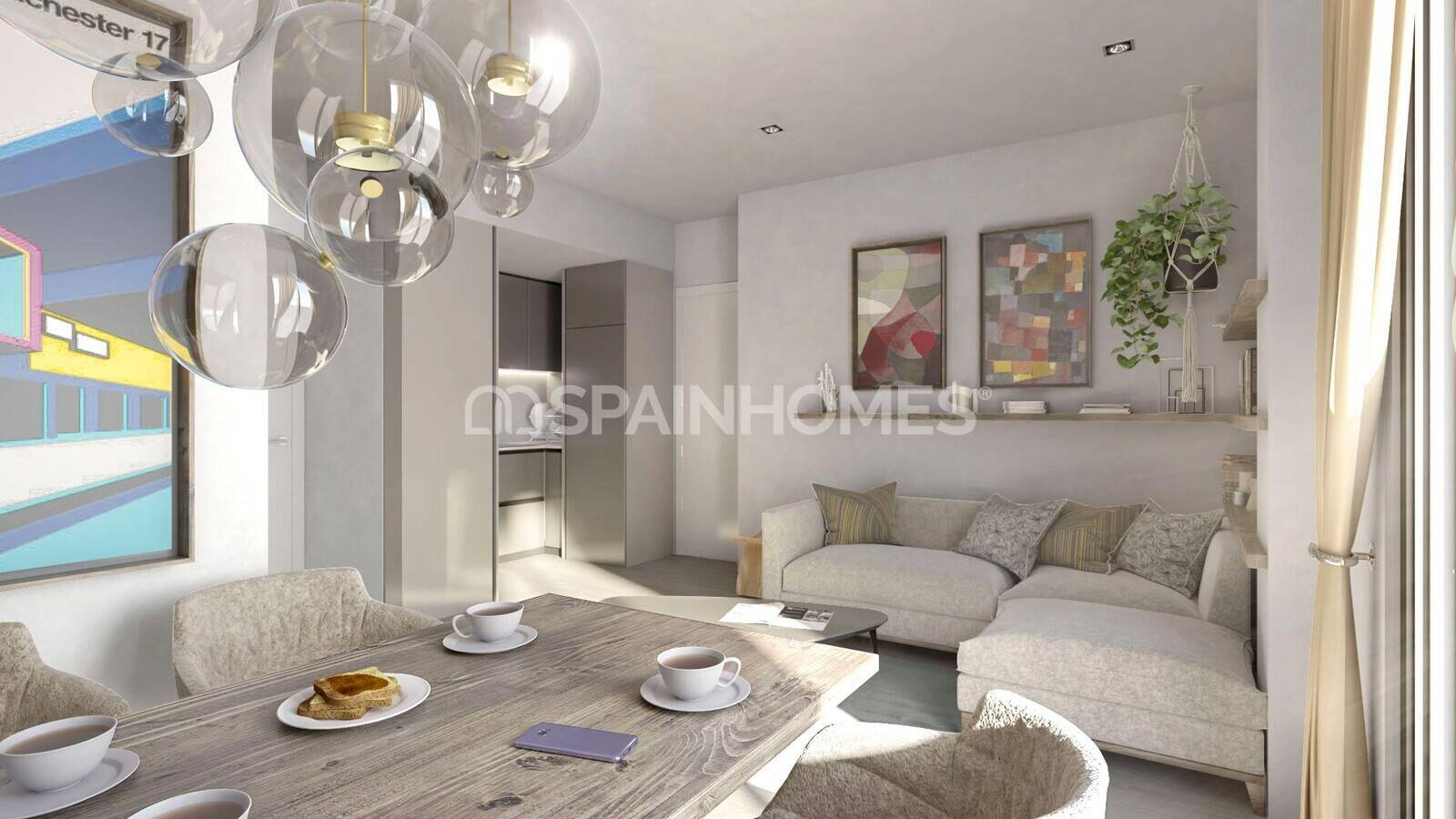 Wohnung in Mijas, Malaga, Spanien 3 Schlafzimmer, 79 m2 Nr. 124679