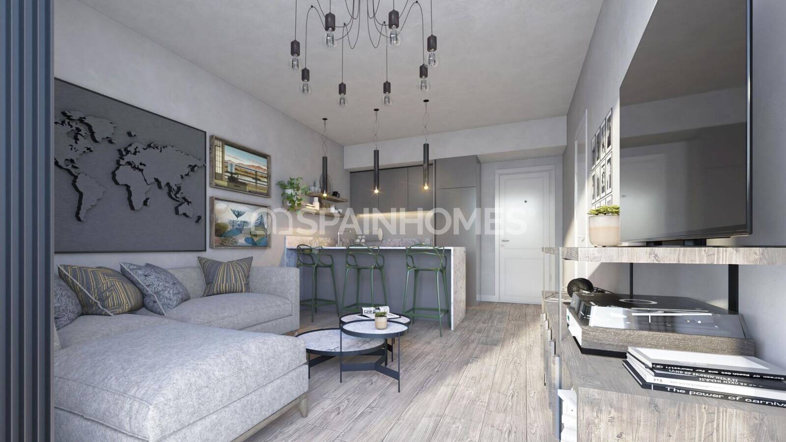 Wohnung in Mijas, Malaga, Spanien 3 Schlafzimmer, 79 m2 Nr. 124679