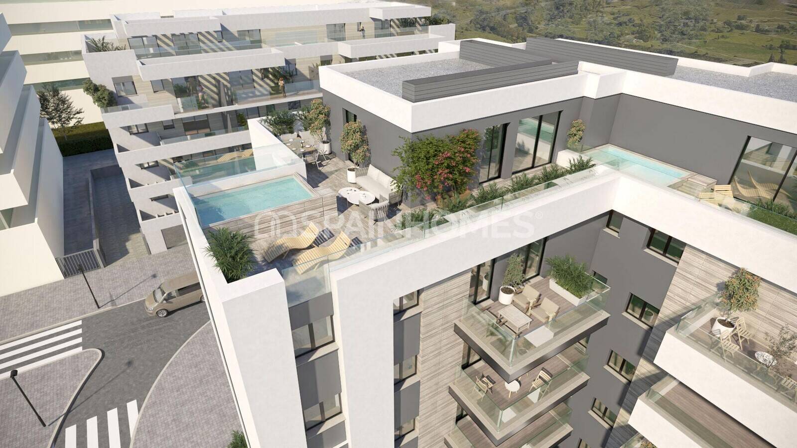Wohnung in Mijas, Malaga, Spanien 3 Schlafzimmer, 79 m2 Nr. 124679