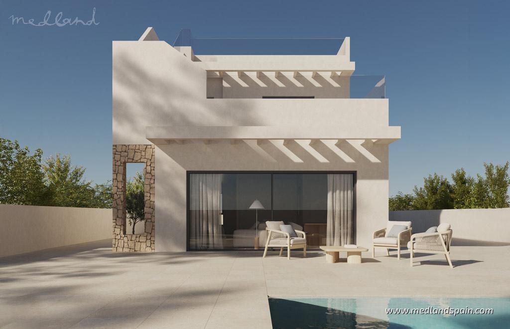 Huvila La Nucia, Alicante, Espanja 4 makuuhuonetta, 217 m2 No. 124616