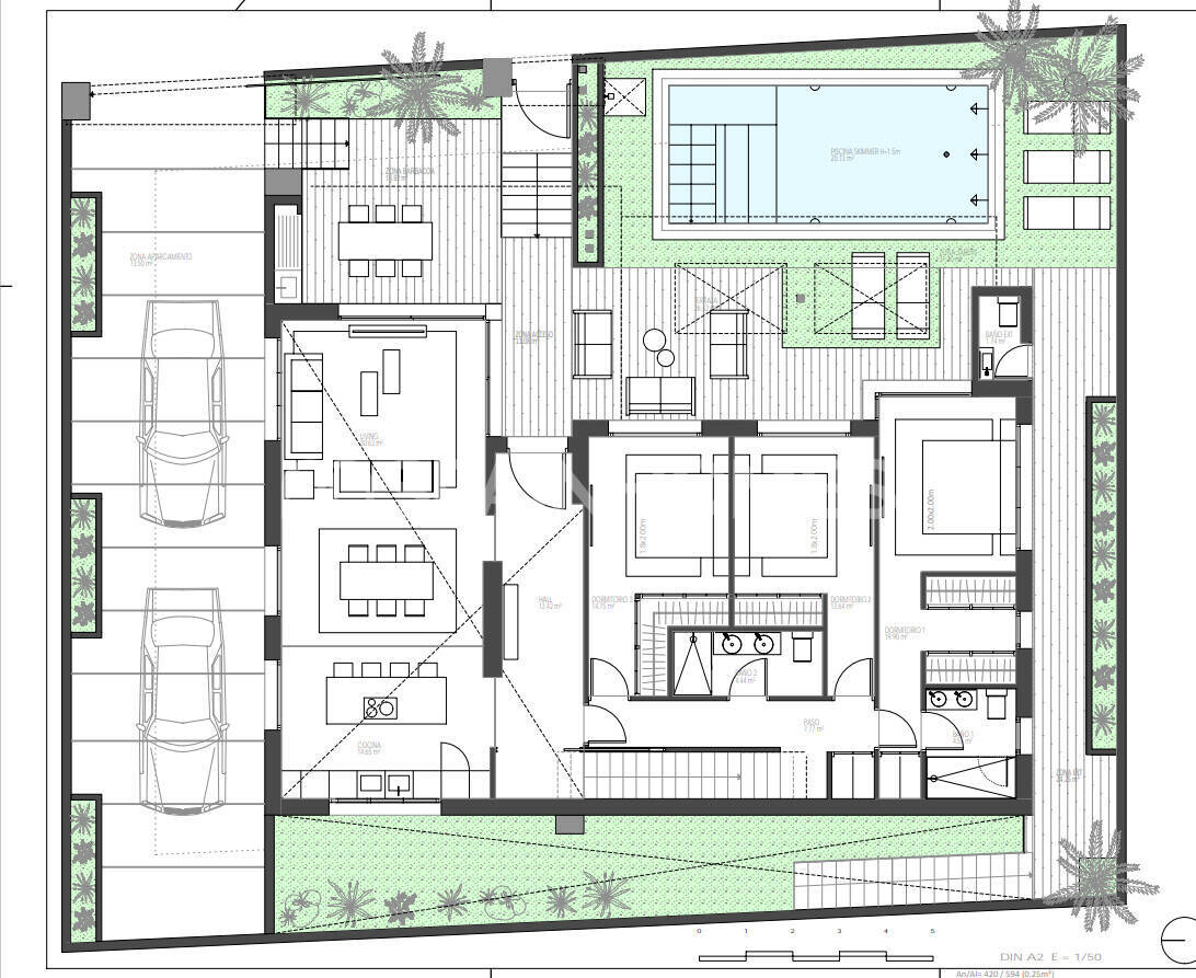 Villa Torre-Pacheco, Murcia, Spānijā 3 istabas, 159 m2 Nr. 120595