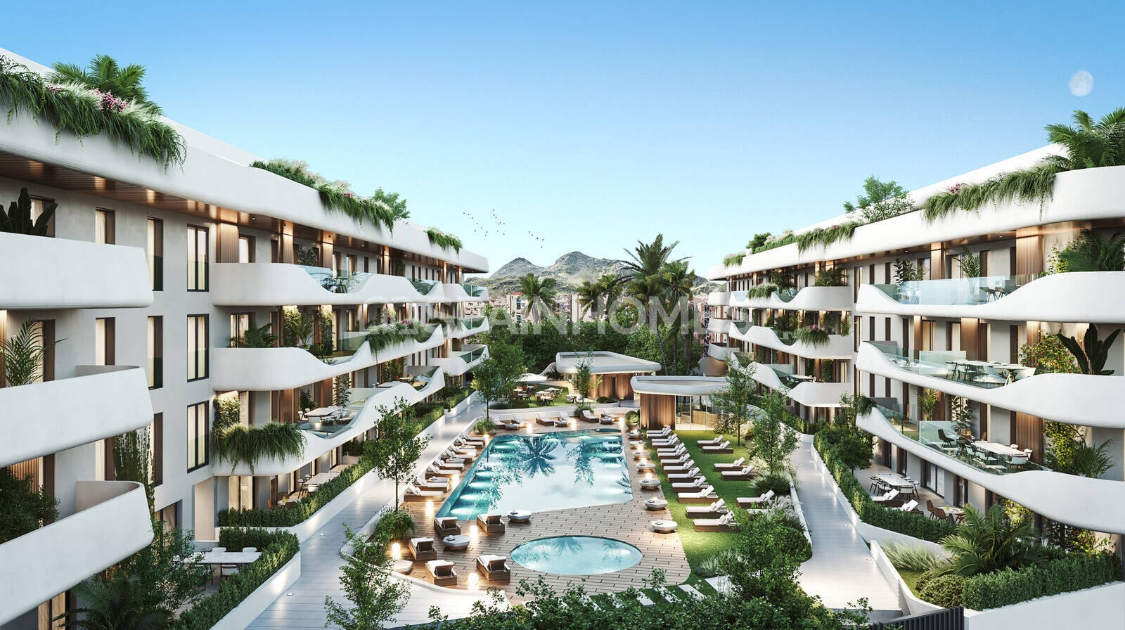Penthäuser in Marbella, Malaga, Spanien 3 Schlafzimmer, 98 m2 Nr. 121771