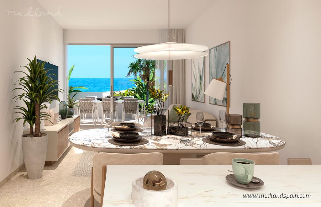 Apartament w Mil Palmeras, Alicante, Hiszpania 2 sypialnie, 70 mkw. nr 130504