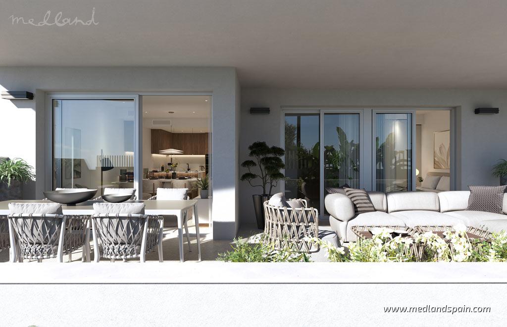 Apartament w Mil Palmeras, Alicante, Hiszpania 2 sypialnie, 70 mkw. nr 130504