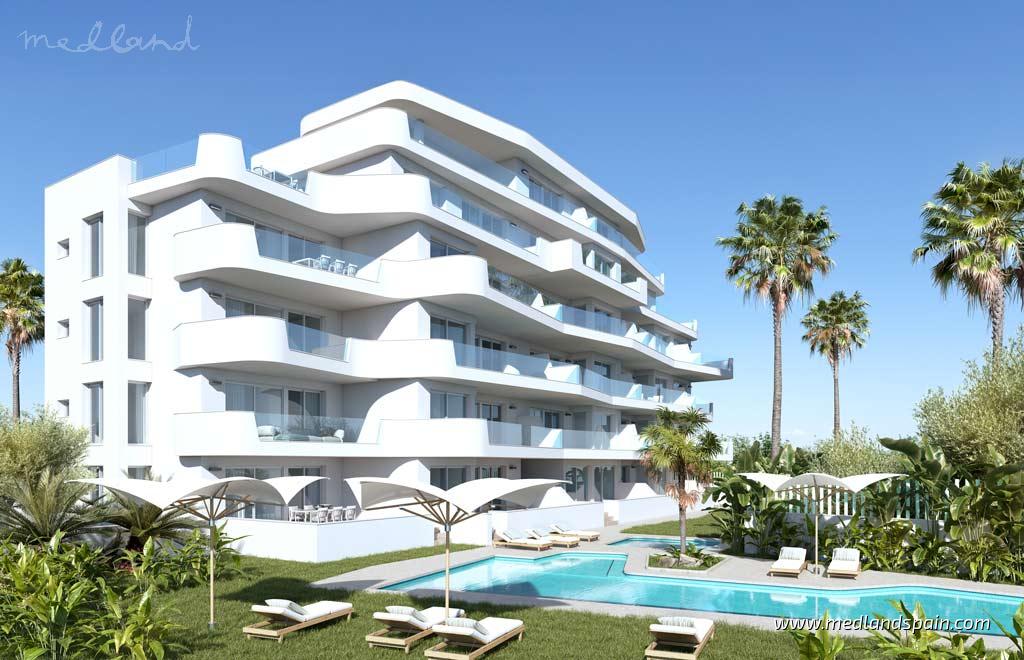 Apartament w Mil Palmeras, Alicante, Hiszpania 2 sypialnie, 71 mkw. nr 130503