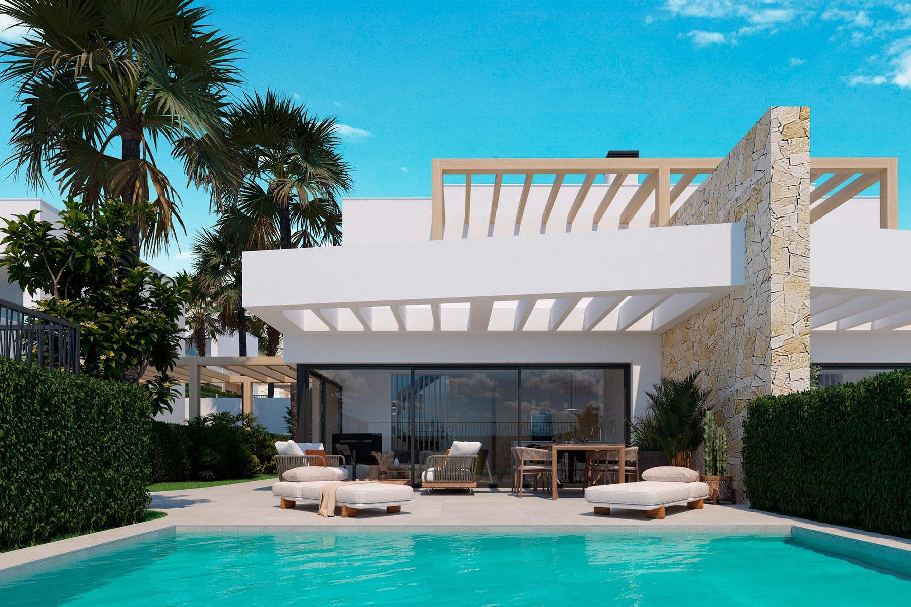 Villa i Alicante, Spanien 3 sovrum, 118 kvm. Nr. 128400