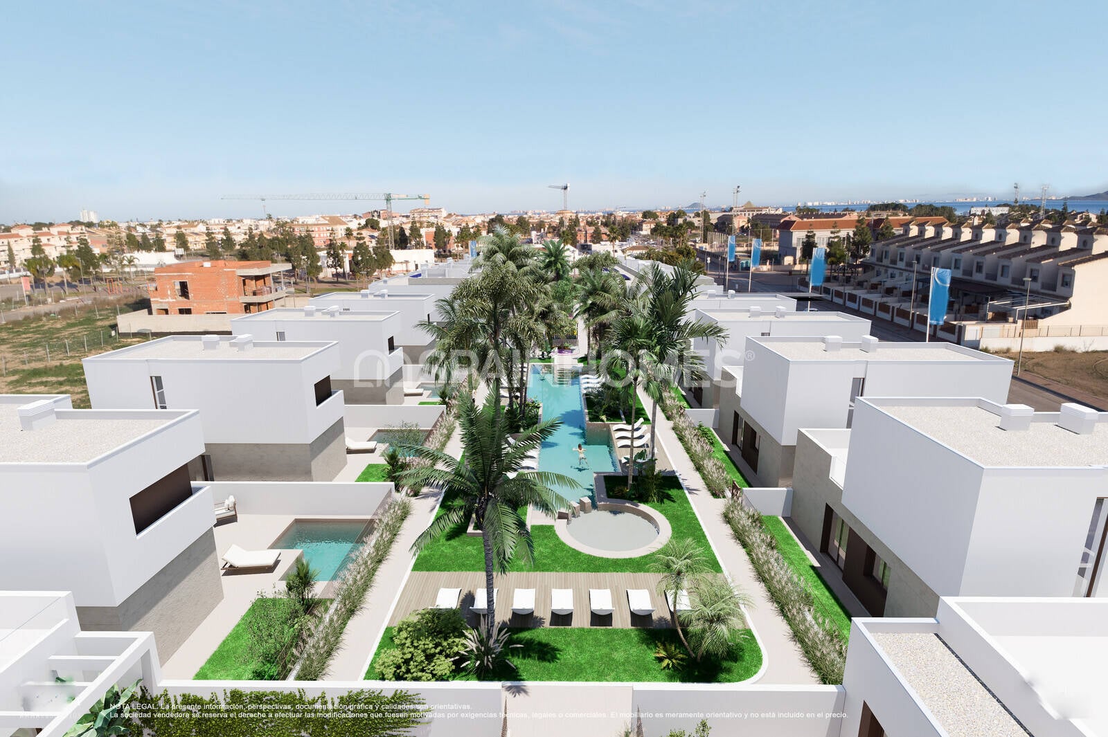 Villa in Los Alcazares, Murcia, Spanien 3 Schlafzimmer, 112 m2 Nr. 120689