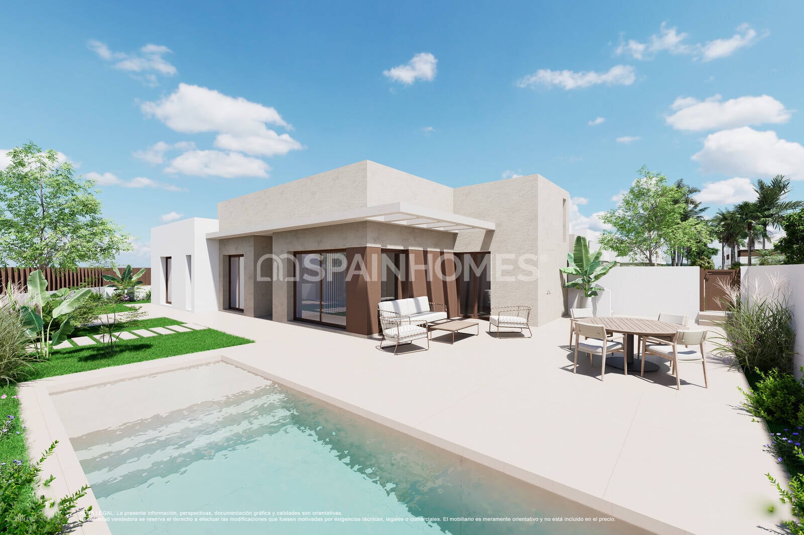 Villa in Los Alcazares, Murcia, Spanien 3 Schlafzimmer, 112 m2 Nr. 120689