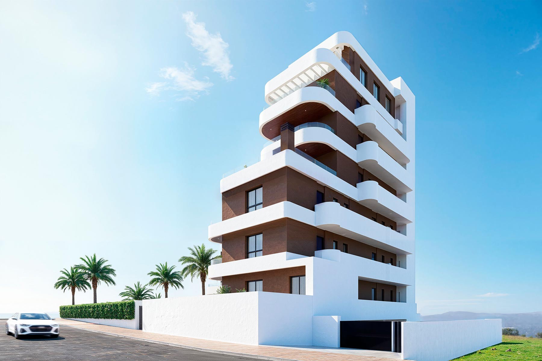 Huoneisto Guardamar del Segura, Alicante, Espanja 2 makuuhuonetta, 56 m2 No. 131352