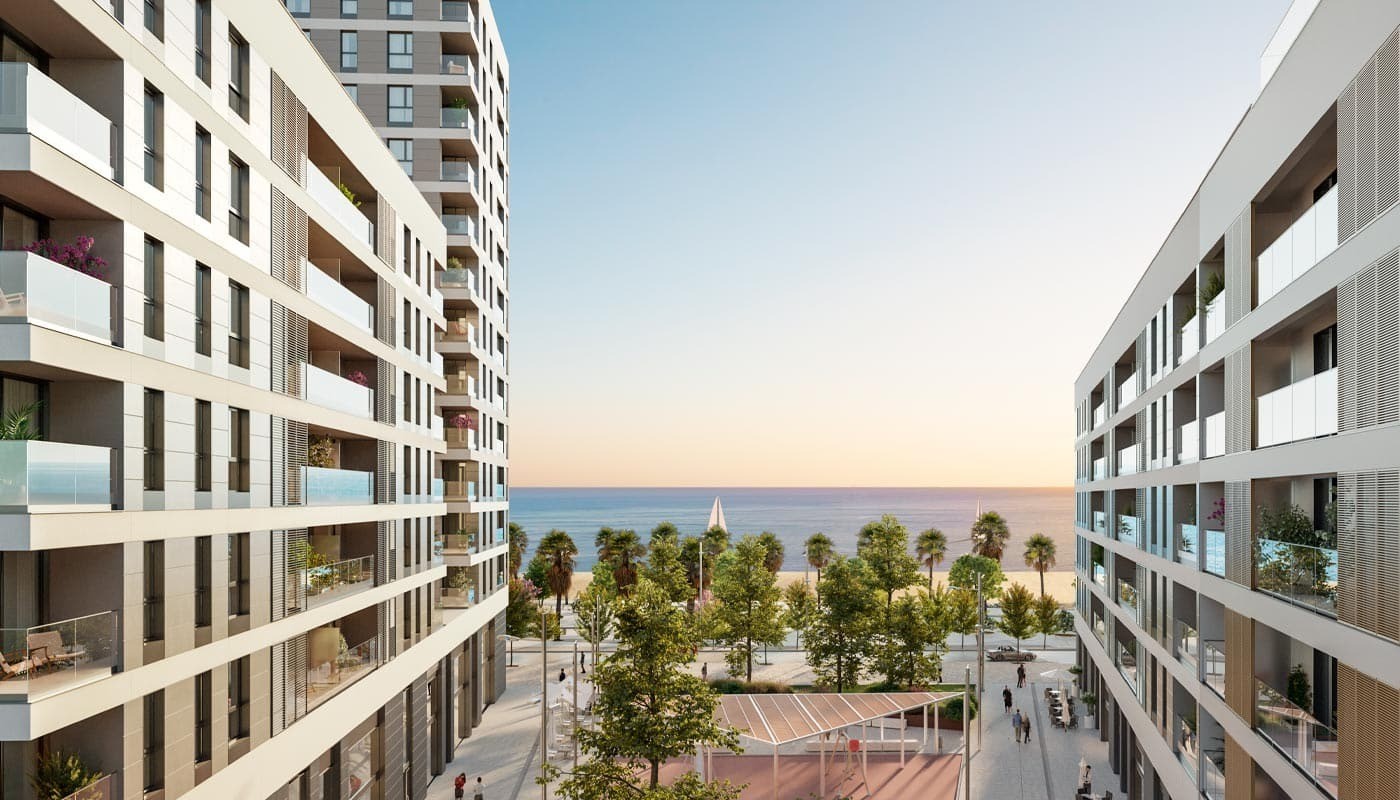 Apartament w Badalona, Barcelona, Hiszpania 3 sypialnie, 108 mkw. nr 122657