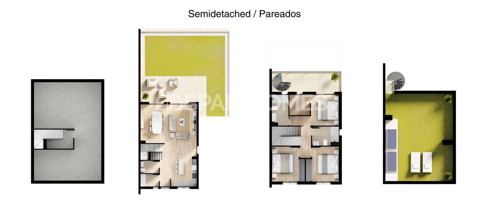 Villa a Finestrat, Alicante, Spagna 4 camere da letto, 157 mq. N° 120944