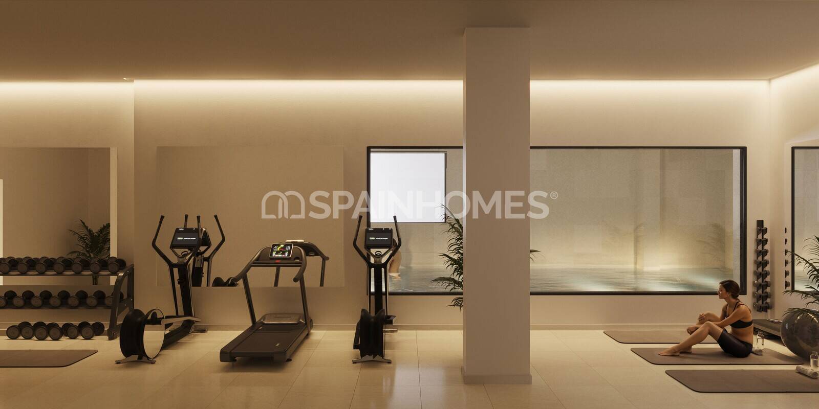 Apartment à Mijas, Malaga, Espagne 2 chambres, 65 m2 No. 120939