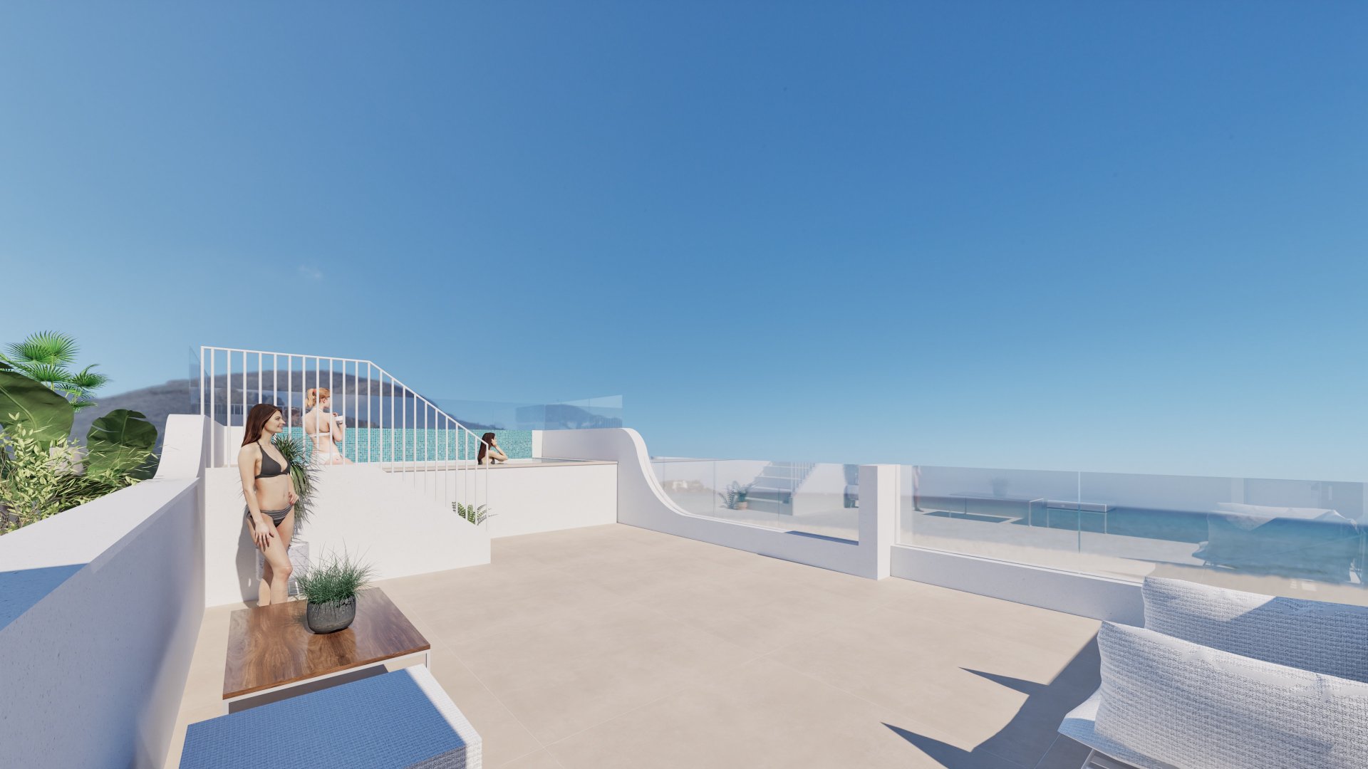 Bungalow in Pilar de la Horadada, Alicante, Spanien 2 Schlafzimmer,  Nr. 132187