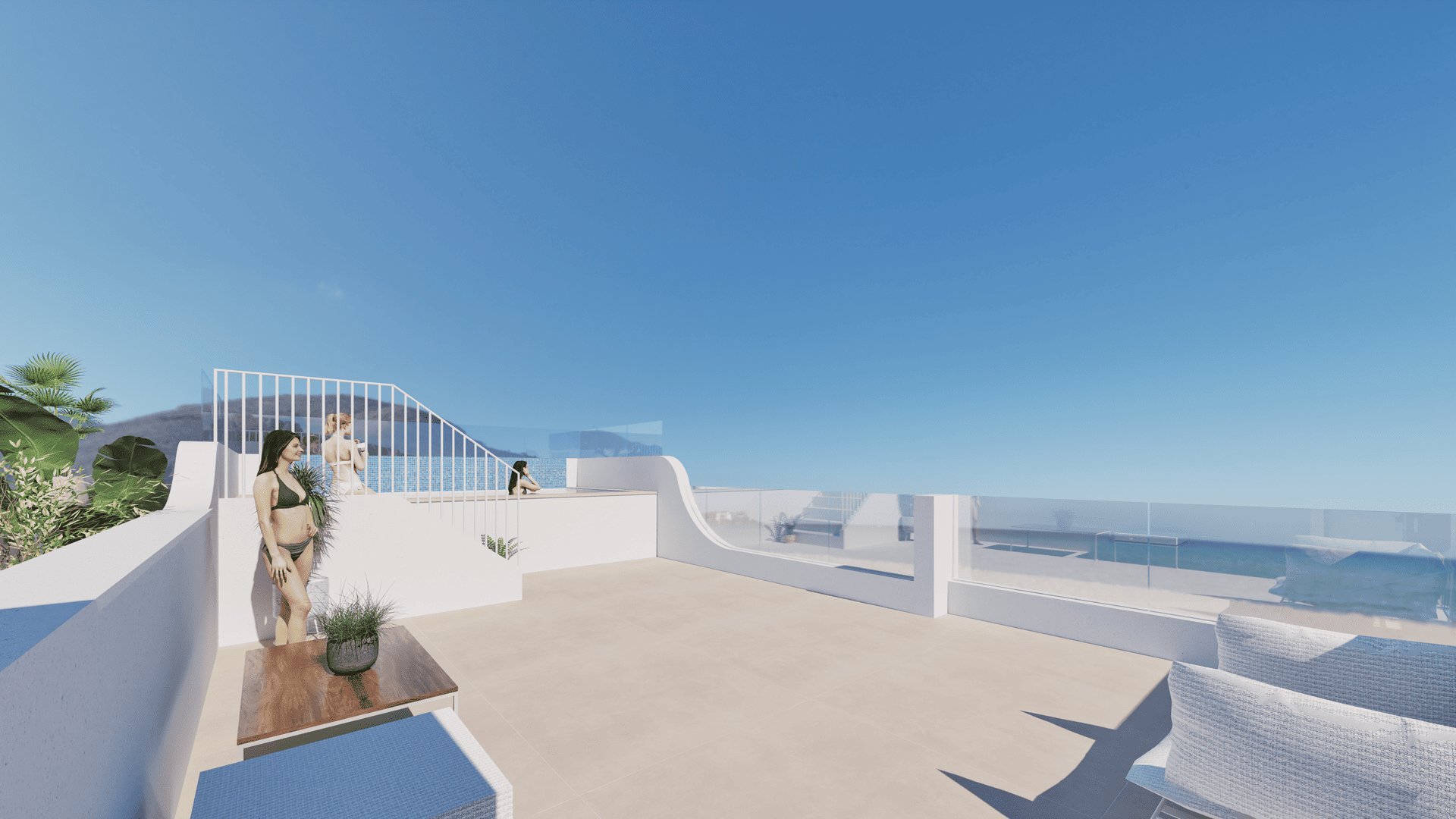 Bungalow in Pilar de la Horadada, Alicante, Spanien 2 Schlafzimmer,  Nr. 132187