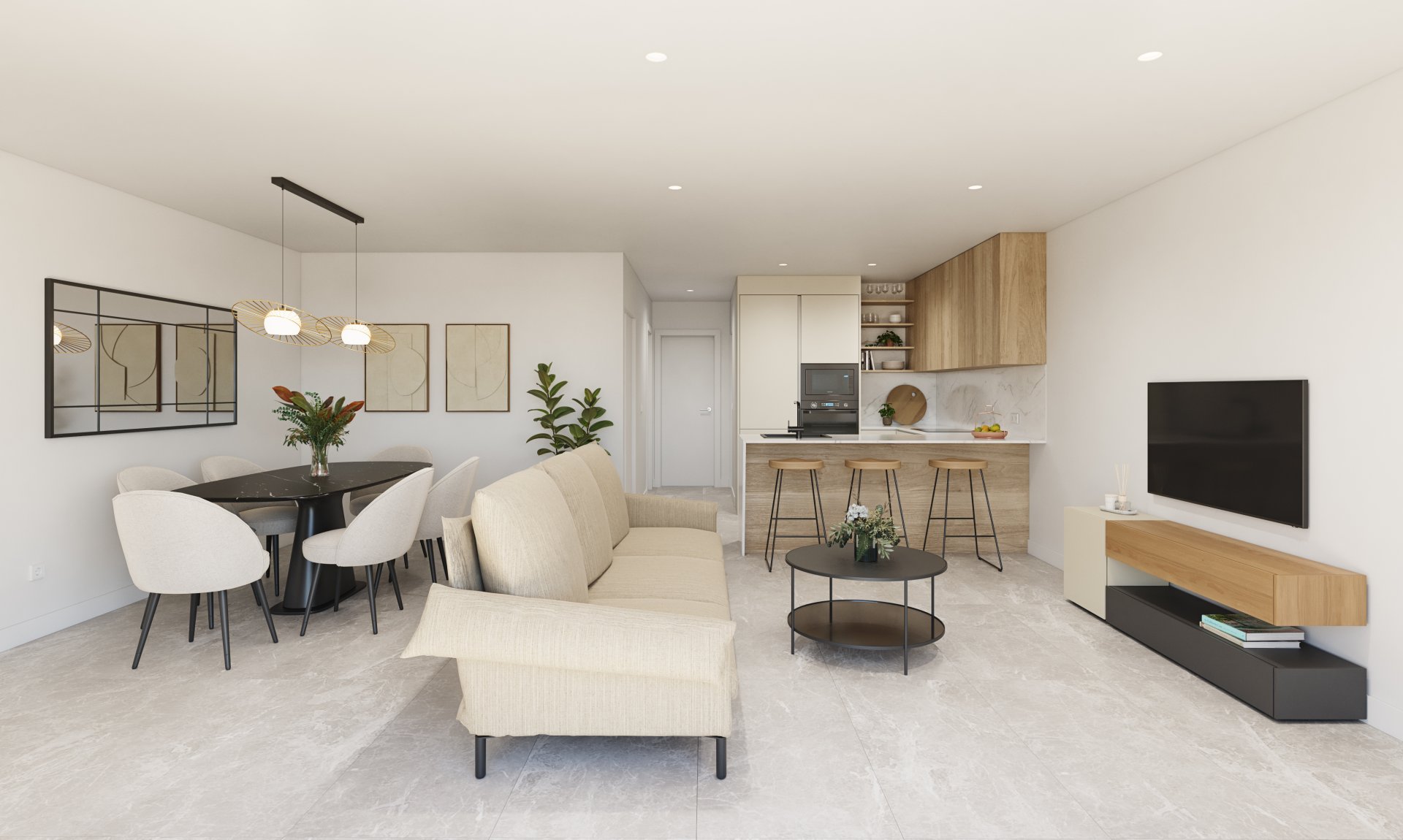 Bungalow w Pilar de la Horadada, Alicante, Hiszpania 3 sypialnie, 67 mkw. nr 132191