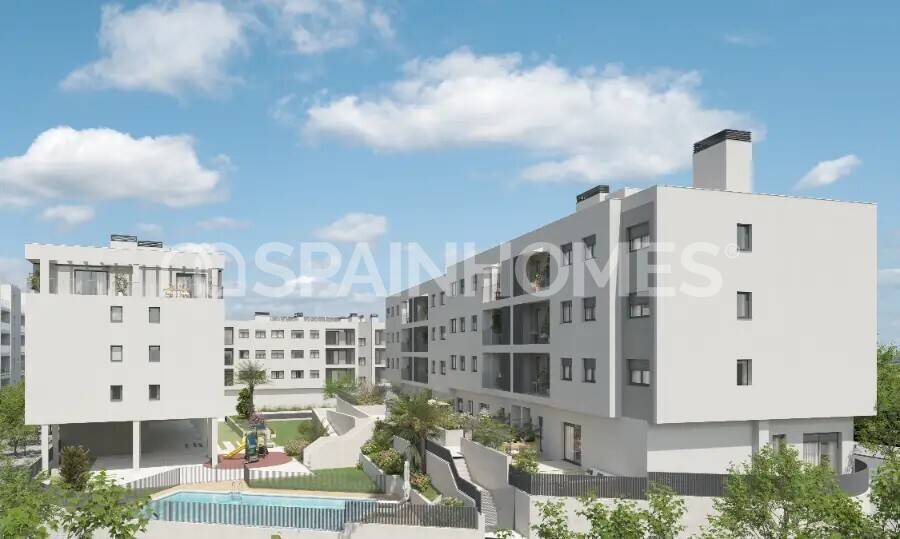 Lägenhet i Alicante, Spanien 2 sovrum, 81 kvm. Nr. 121492