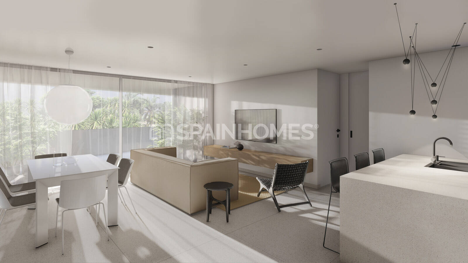 Takvåning i Guardamar del Segura, Alicante, Spanien 2 sovrum, 85 kvm. Nr. 121094