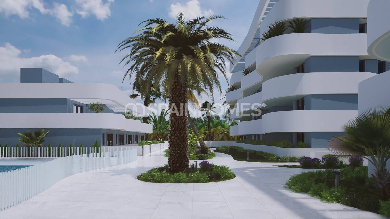 Takvåning i Guardamar del Segura, Alicante, Spanien 2 sovrum, 85 kvm. Nr. 121094