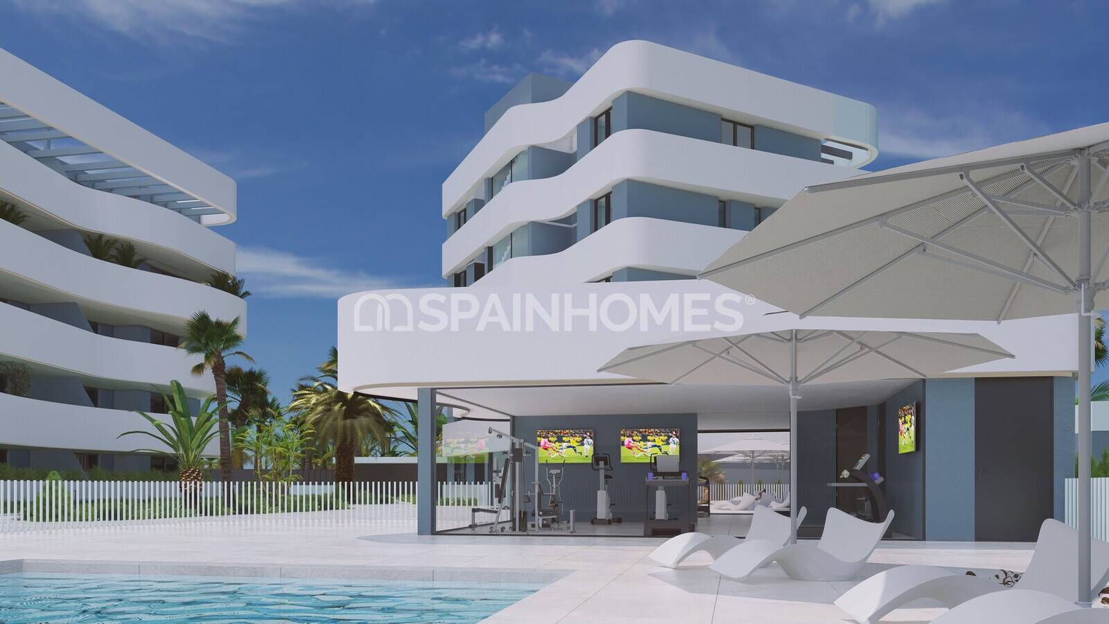 Apartment in Guardamar del Segura, Alicante, Spain 2 bedrooms, 85 sq.m. No. 121093