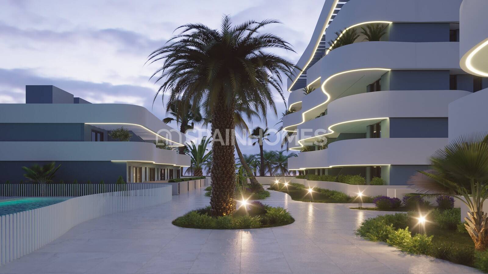 Apartment in Guardamar del Segura, Alicante, Spain 2 bedrooms, 85 sq.m. No. 121093