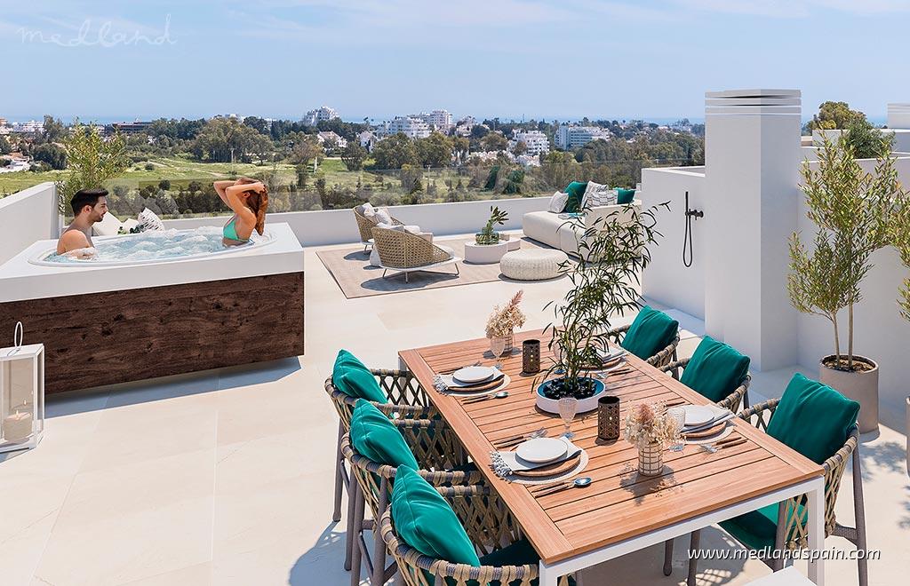 Dzīvoklis Estepona, Malaga, Spānijā 2 istabas, 92 m2 Nr. 121351