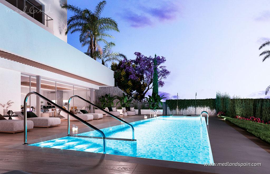Dzīvoklis Marbella, Malaga, Spānijā 3 istabas, 125 m2 Nr. 121348
