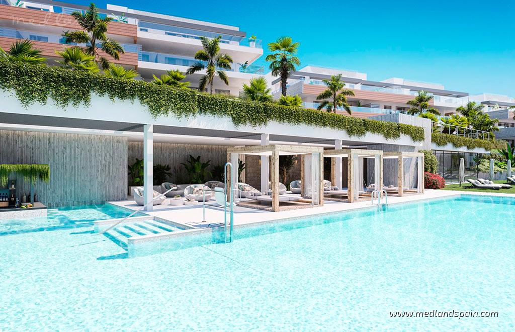 Dzīvoklis Marbella, Malaga, Spānijā 3 istabas, 125 m2 Nr. 121348