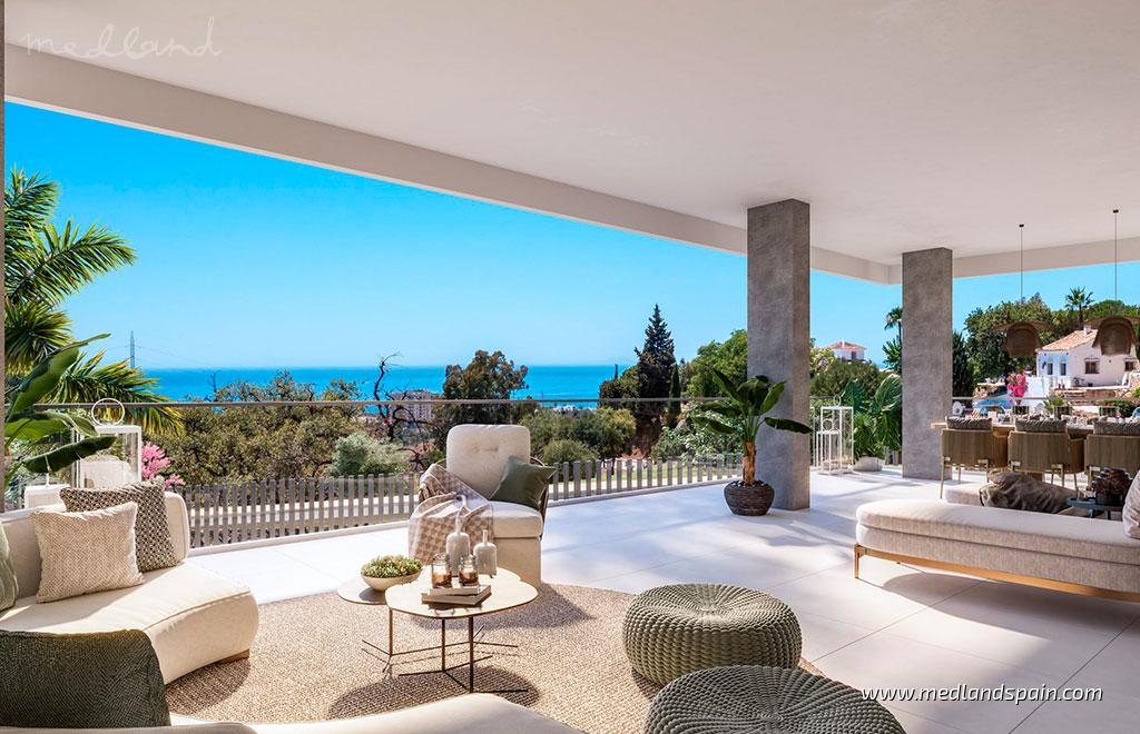Dzīvoklis Marbella, Malaga, Spānijā 3 istabas, 125 m2 Nr. 121348