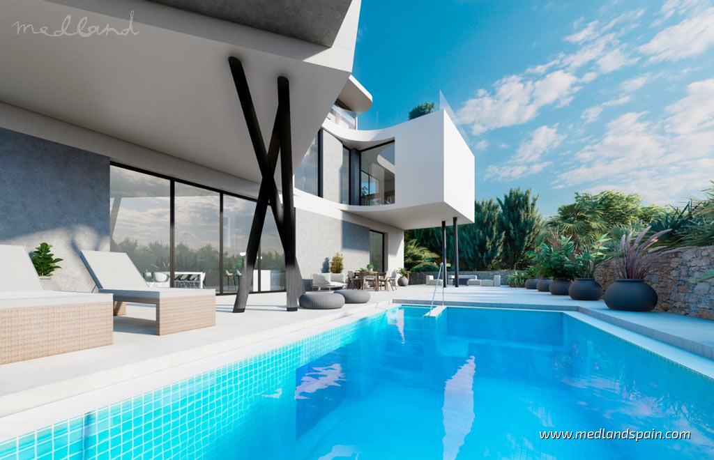 Villa à Campoamor, Alicante, Espagne 4 chambres, 200 m2 No. 124793