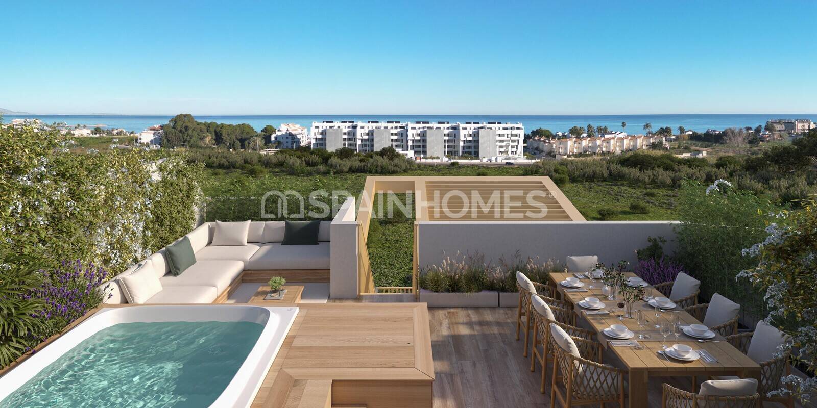 Wohnung in Denia, Alicante, Spanien 3 Schlafzimmer, 90 m2 Nr. 121130