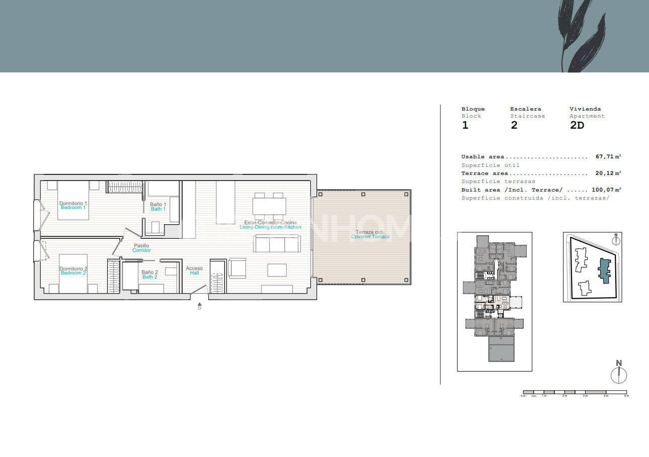 Wohnung in Denia, Alicante, Spanien 3 Schlafzimmer, 90 m2 Nr. 121130