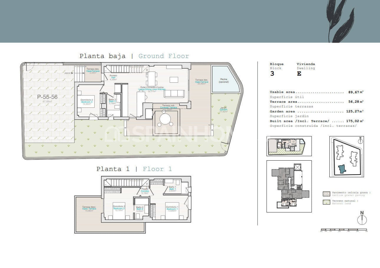 Wohnung in Denia, Alicante, Spanien 3 Schlafzimmer, 90 m2 Nr. 121130