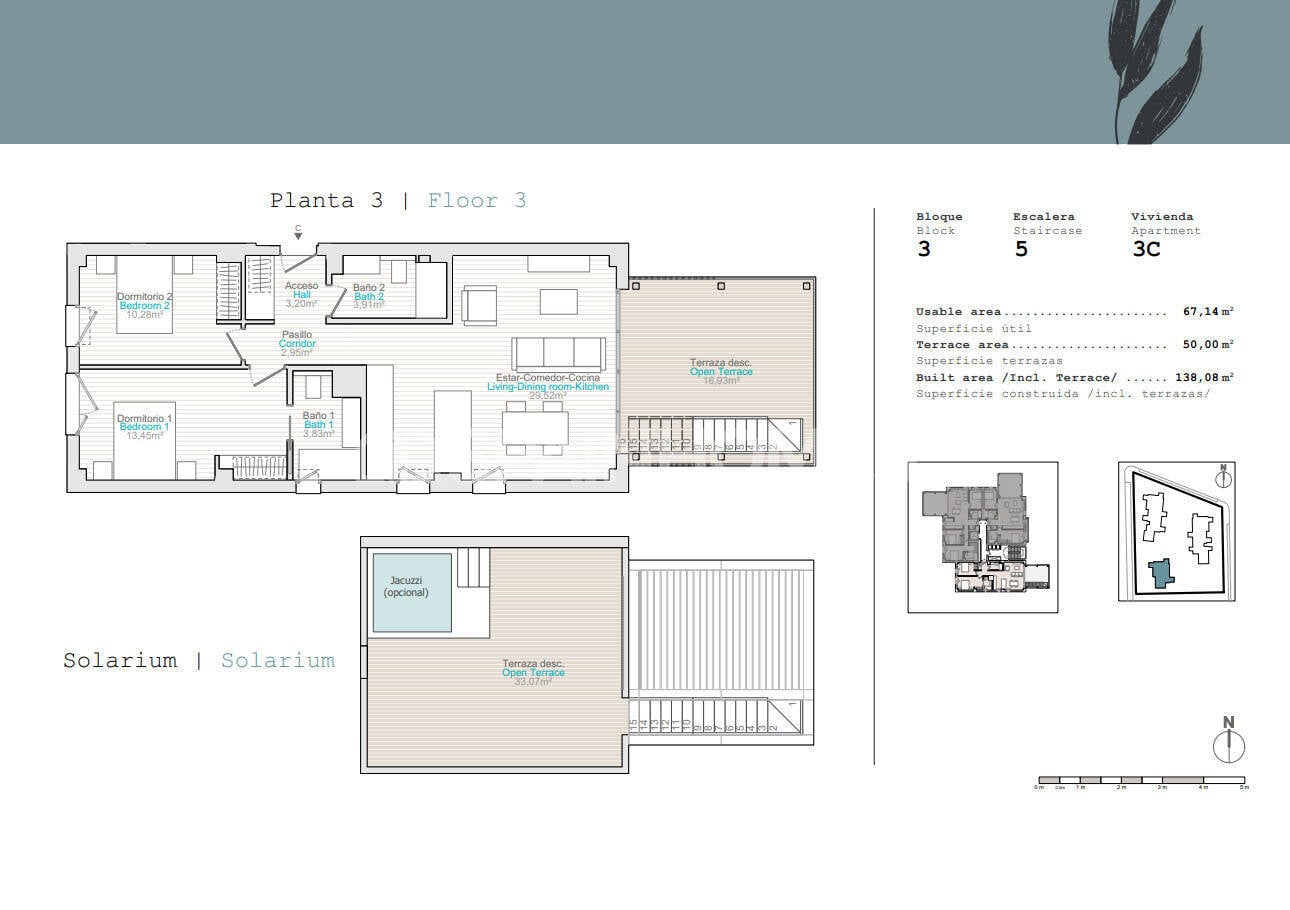 Wohnung in Denia, Alicante, Spanien 3 Schlafzimmer, 90 m2 Nr. 121130