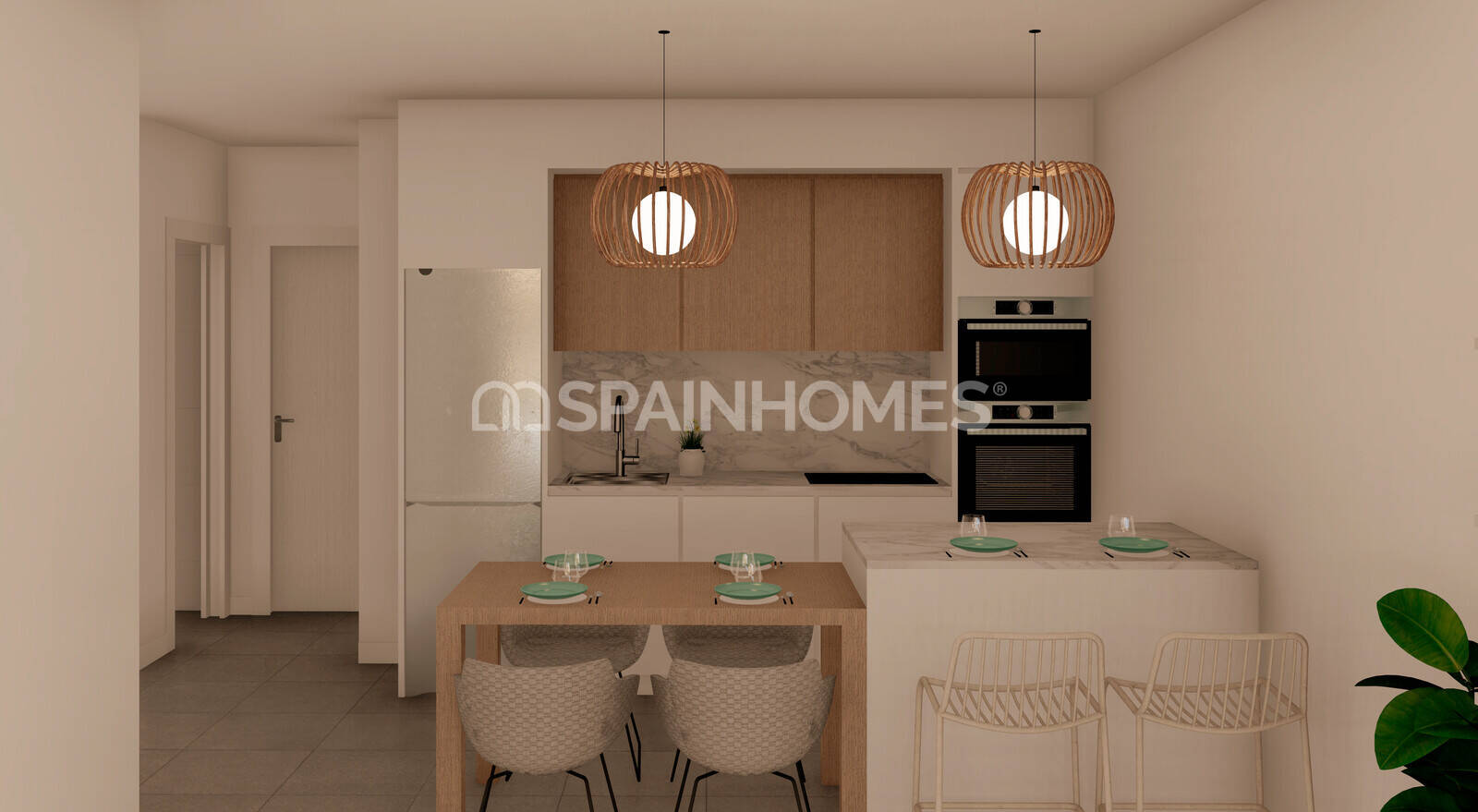 Penthauss Torre-Pacheco, Murcia, Spānijā 2 istabas, 67 m2 Nr. 121133