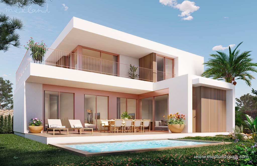 Villa en Vistabella, Alicante, España 4 dormitorios, 235 m2 No. 130094