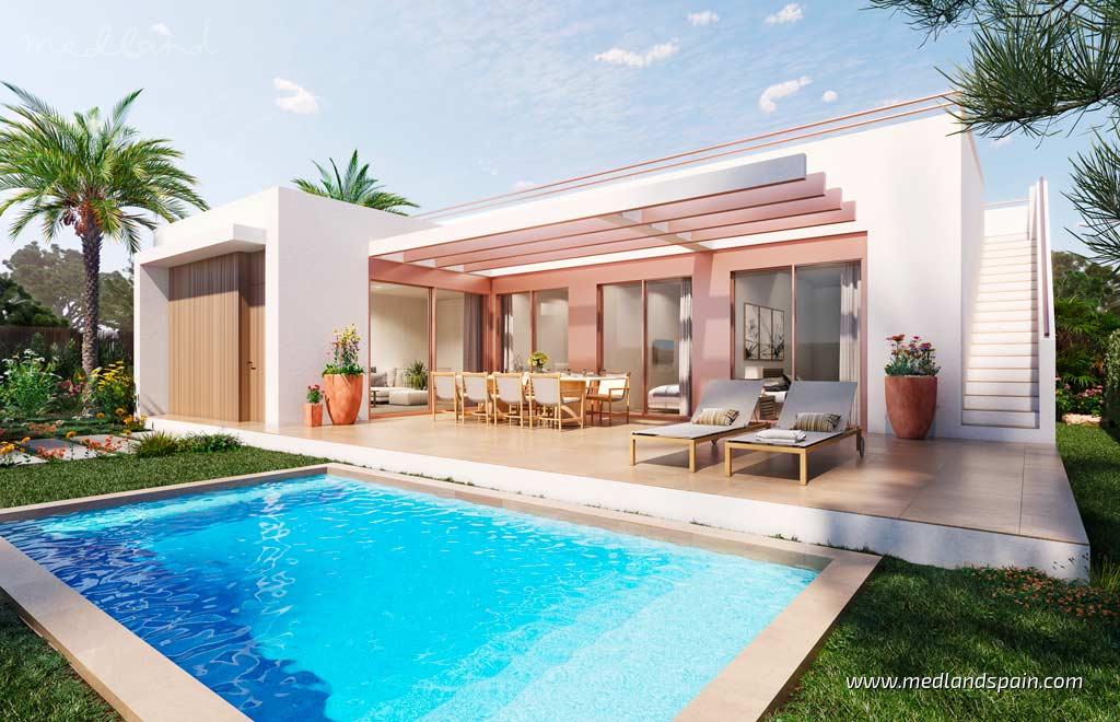 Villa en Vistabella, Alicante, España 3 dormitorios, 114 m2 No. 130093