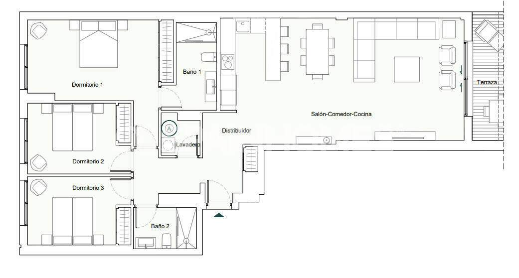 Apartament w Estepona, Malaga, Hiszpania 2 sypialnie, 95 mkw. nr 124672