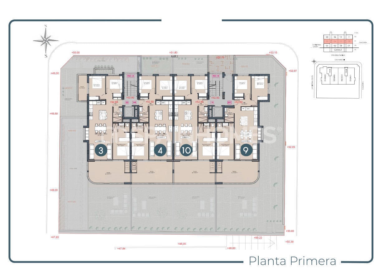Apartment in Benijofar, Alicante, Spain 3 bedrooms, 86 sq.m. No. 121835
