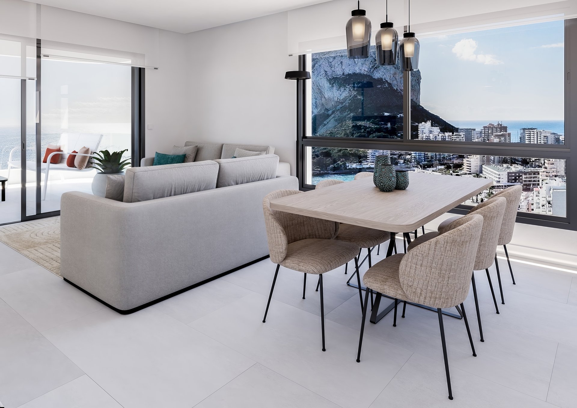Apartament w Calpe, Alicante, Hiszpania 1 sypialnia, 76 mkw. nr 130806