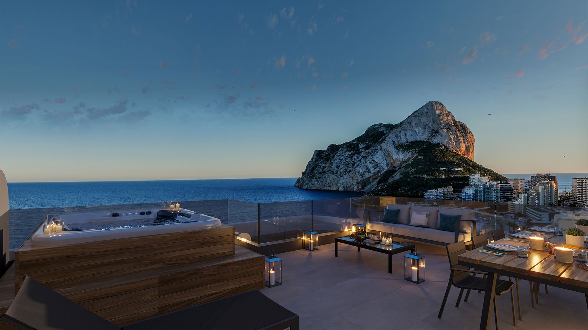 Penthouse à Calpe, Alicante, Espagne 3 chambres, 234 m2 No. 130807