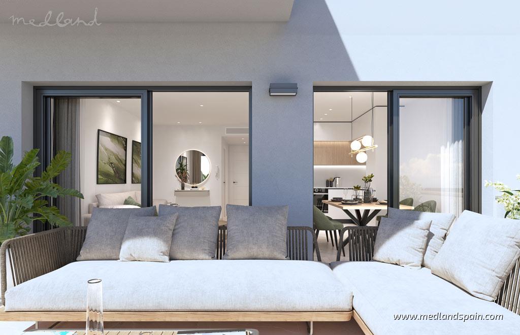 Dzīvoklis Los Balcones, Alicante, Spānijā 3 istabas, 69 m2 Nr. 121915