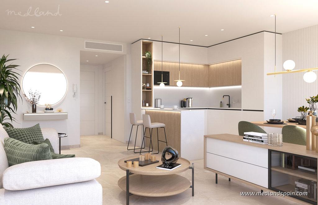 Dzīvoklis Los Balcones, Alicante, Spānijā 3 istabas, 69 m2 Nr. 121915