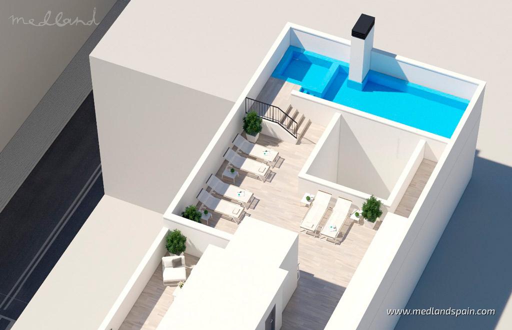 Apartament w Torrevieja, Alicante, Hiszpania 3 sypialnie, 96 mkw. nr 121918