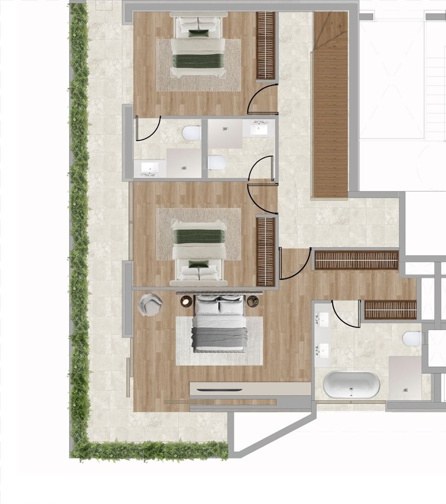 Wohnung in Santa Ponsa, Mallorca, Spanien 3 Schlafzimmer, 185 m2 Nr. 129531