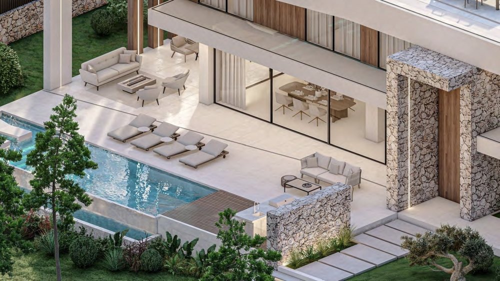 Villa in Santa Ponsa, Mallorca, Spanien 4 Schlafzimmer, 430 m2 Nr. 129533